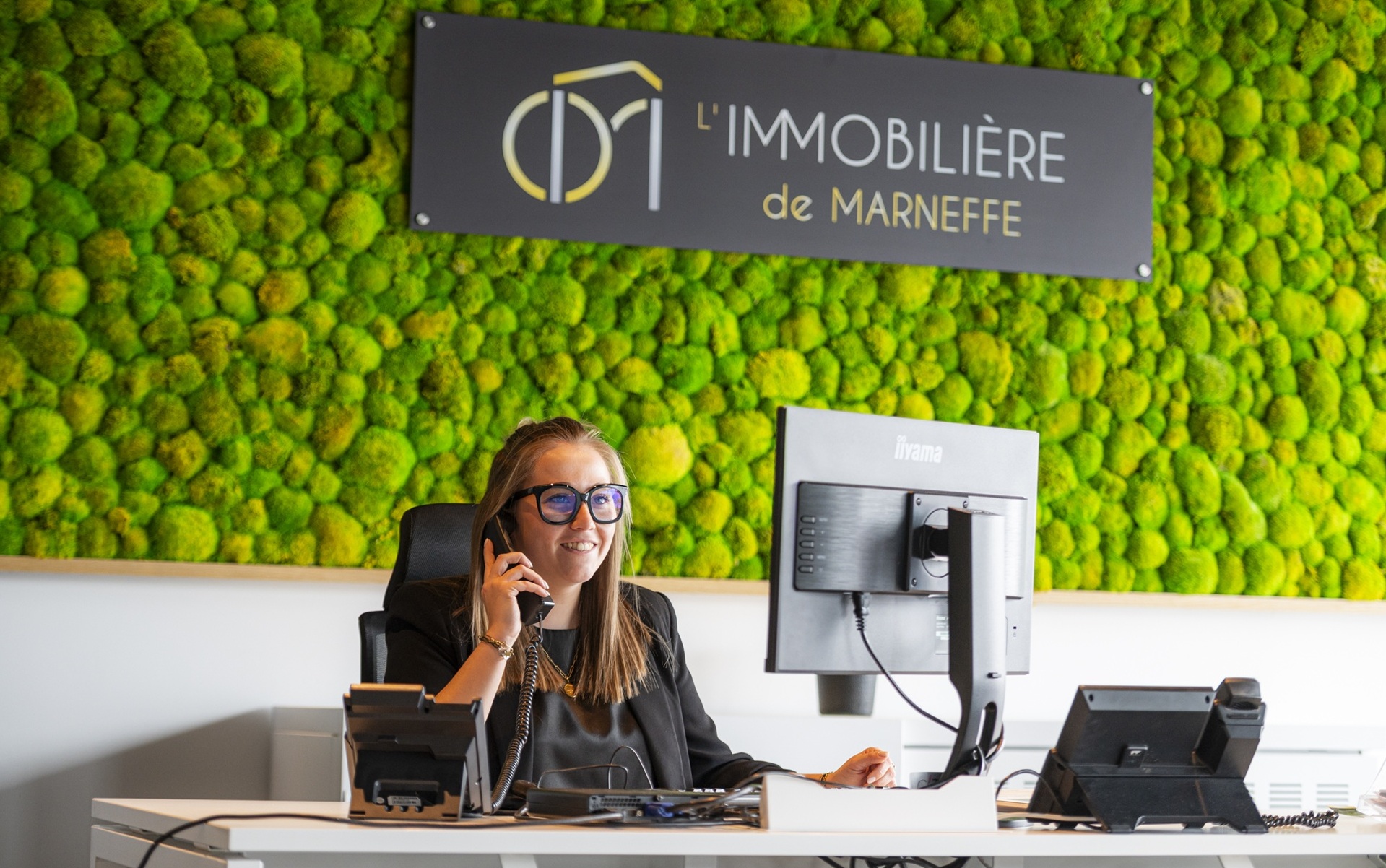 Equipe de l'Immobilière de Marneffe