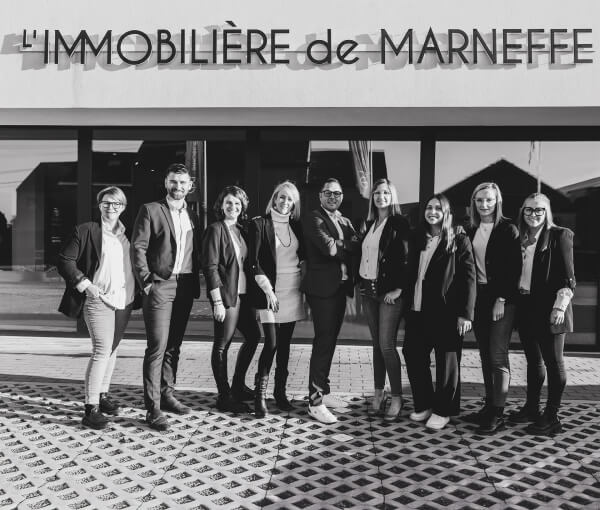 Equipe de l'Immobilière de Marneffe