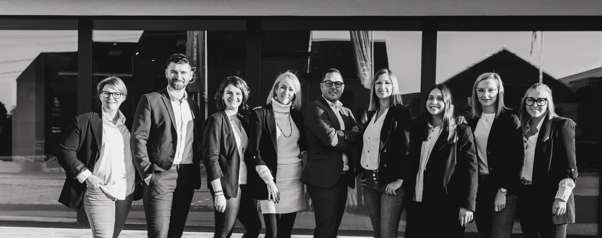 Equipe de l'Immobilière de Marneffe