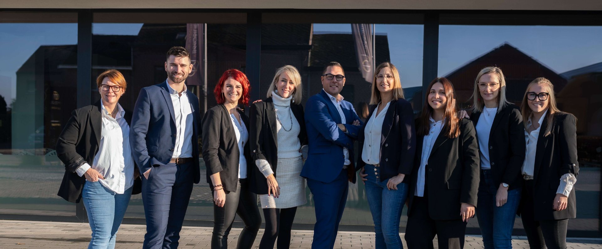 Equipe de l'Immobilière de Marneffe