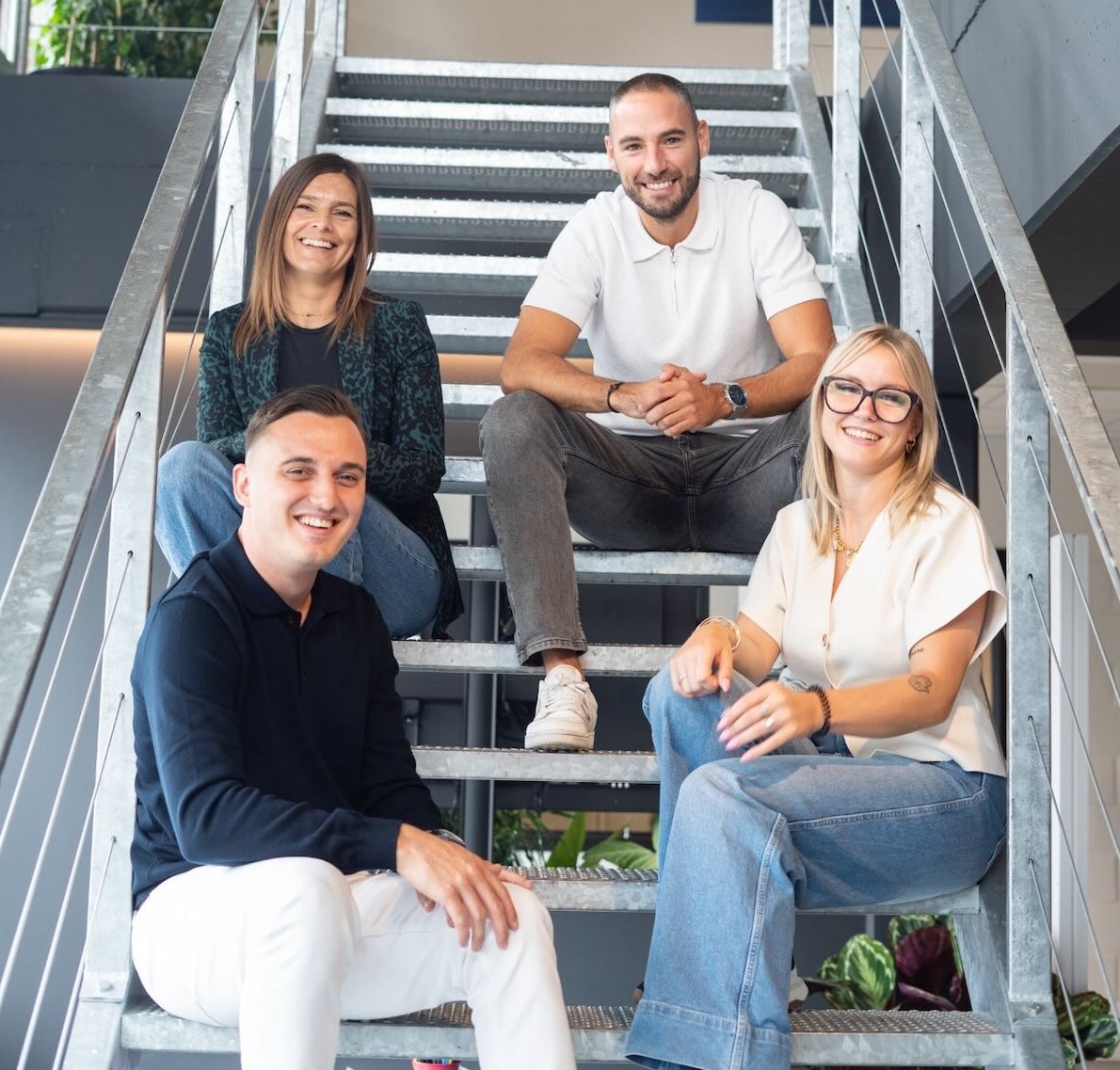 Équipe de l’agence GM Immobilier à Mouscron