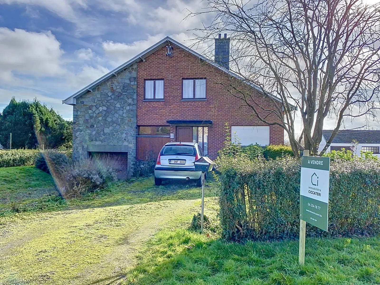 Maison vendue par l&rsquo;Immobili&egrave;re Ciccateri &agrave; Nandrin