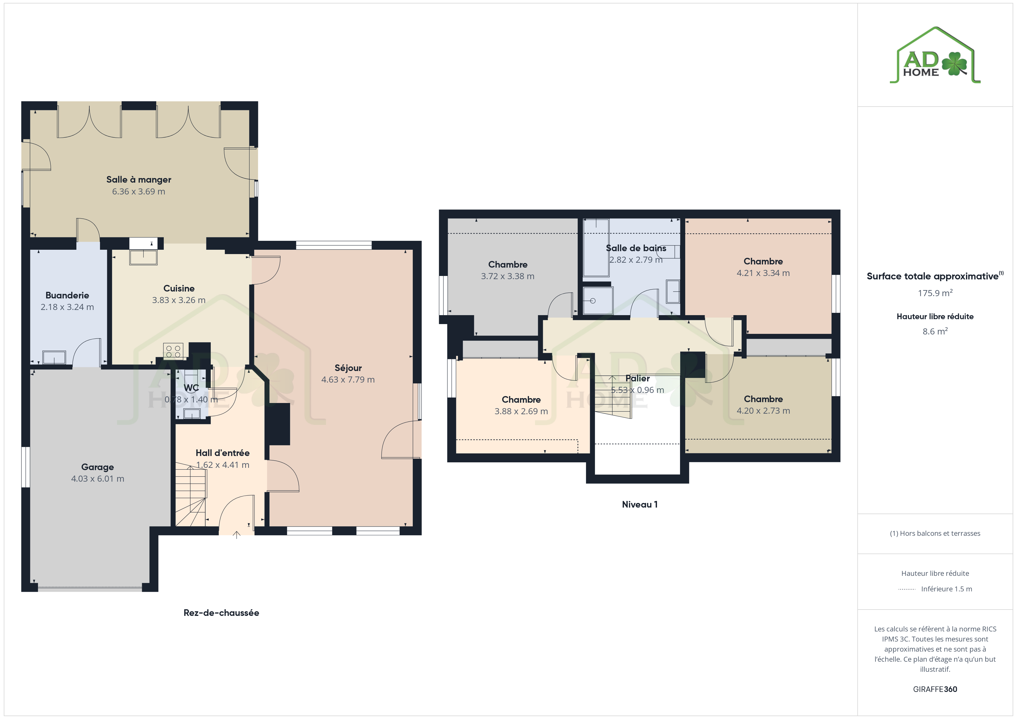 Image présentant un plan détaillé