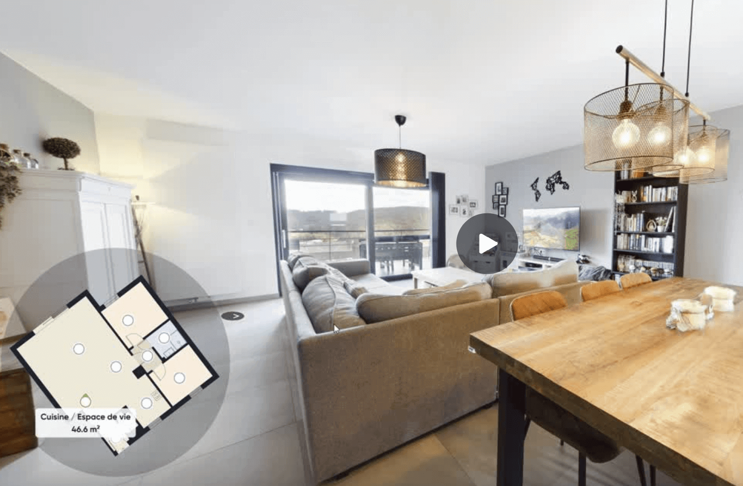 Illustration d'une visite virtuelle