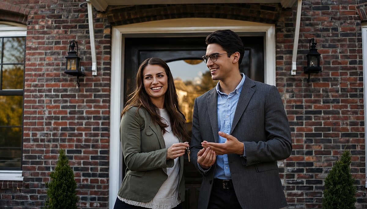 Premier achat immobilier - remise des clés Wallonie picarde
